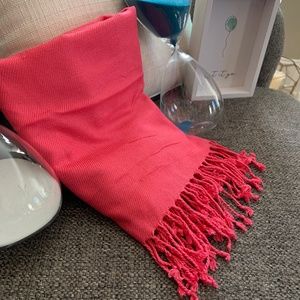 FREE WITH PURCHASE OF HANDMADE ITEM!Pashmina will add just a pop of color!